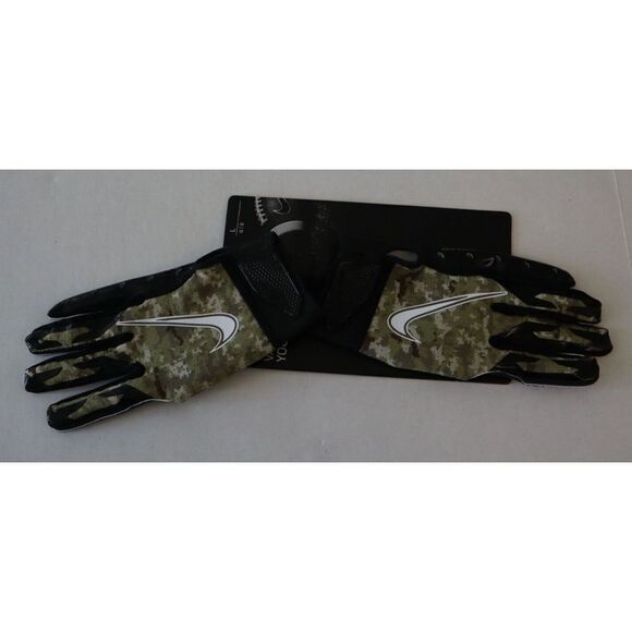 Nike Unisex Youth Sz L Salute to Service Vapor Jet 6.0 Football Receiver Gloves - Picture 3 of 4